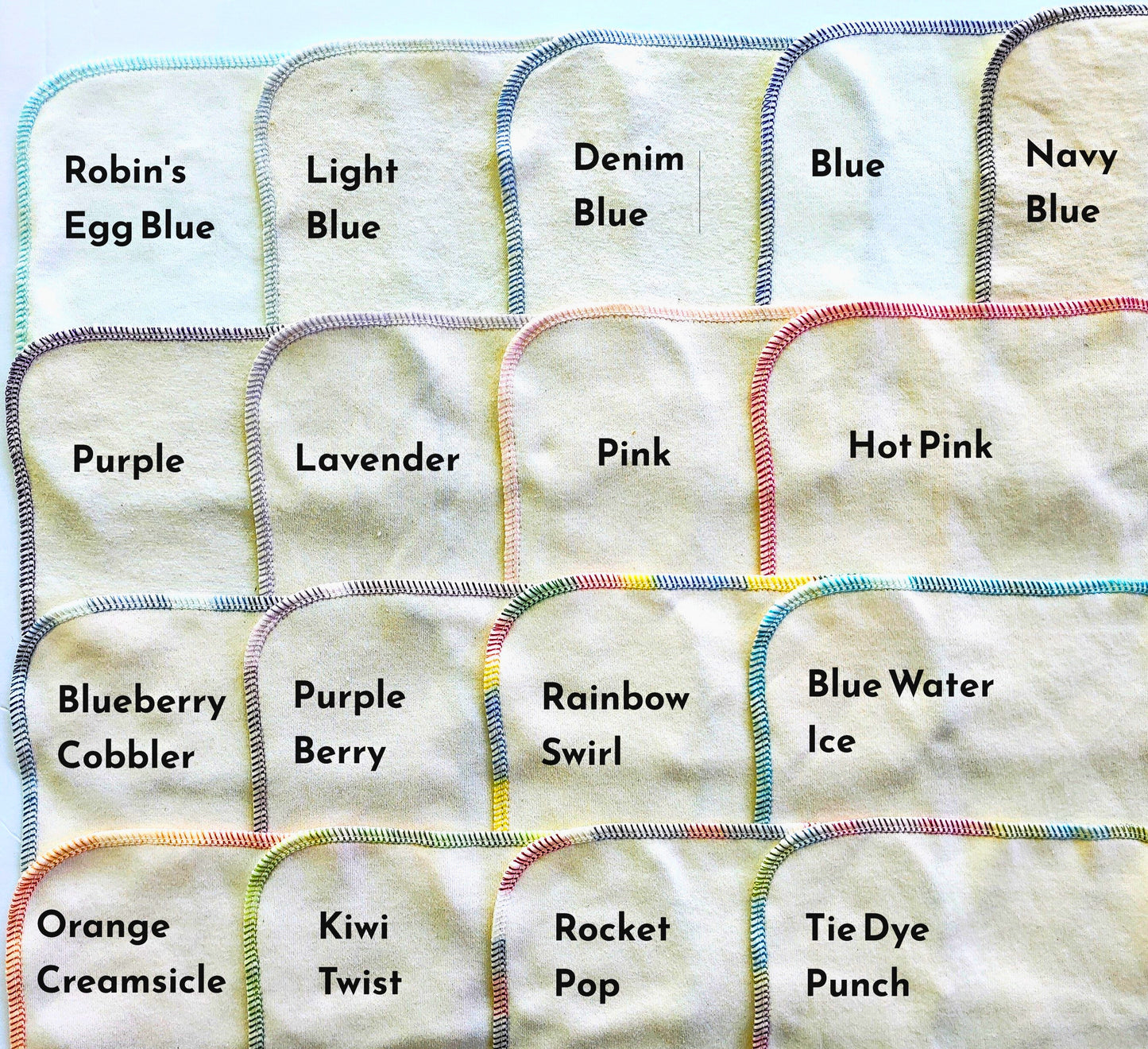 Thin, soft organic cotton hankies, natural color, Soft T-shirt fabric, Super soft absorbent non wrinkle handkerchiefs, Embroidery extra