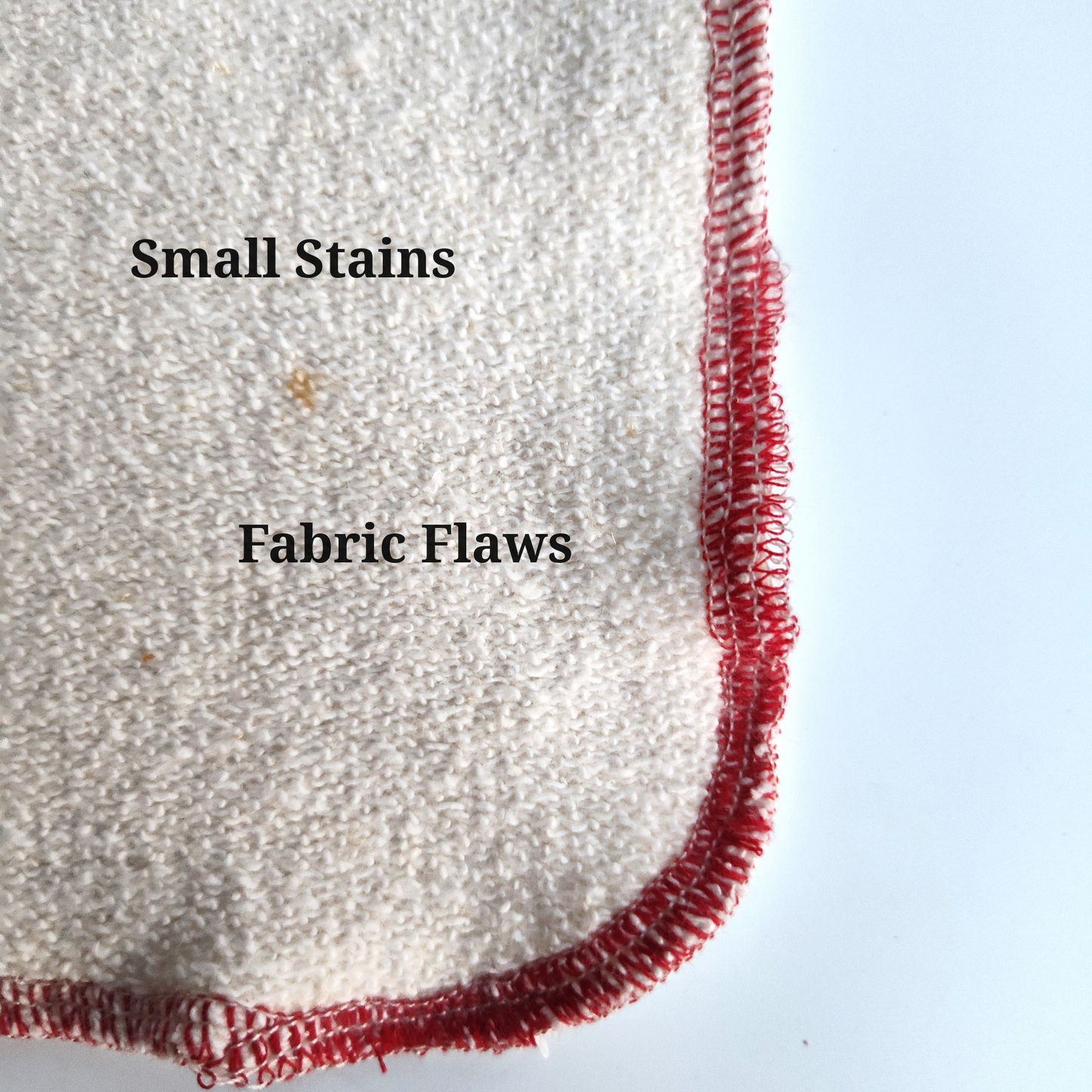 Grab Bag Hemp Wash Cloths - Set of 6 Hemp Dish Cloths - Discounted Seconds