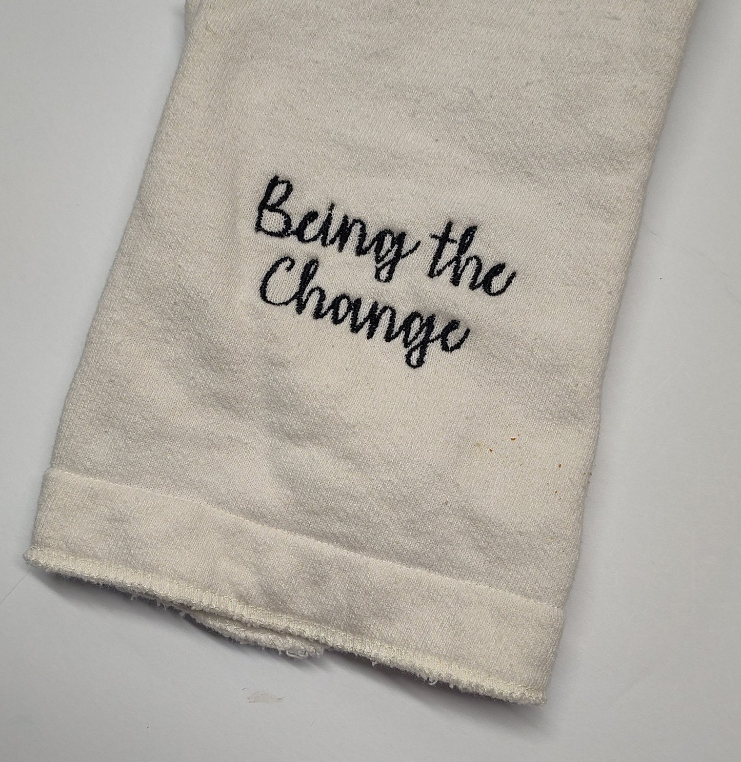 Special Order for Cathy - 10 Quick-dry Hemp Dish Towels - Being the Change - Organic Hemp Cotton - Super Absorbent - Tea Towel - 15x25 inches (Copy)