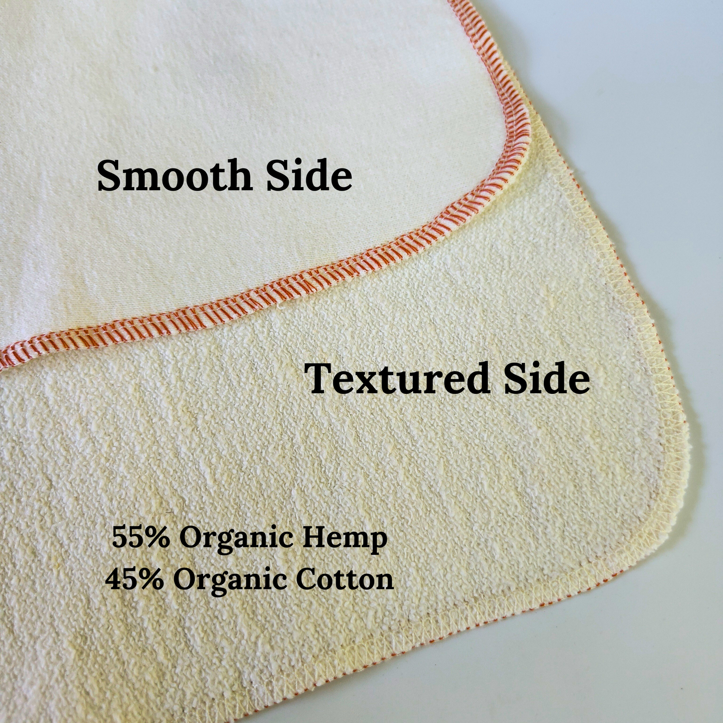 Quick-dry Hemp Dish Towel - Pumpkins - Personalized Embroidery - Organic Hemp Cotton - Super Absorbent - Tea Towel - 15x25 inches