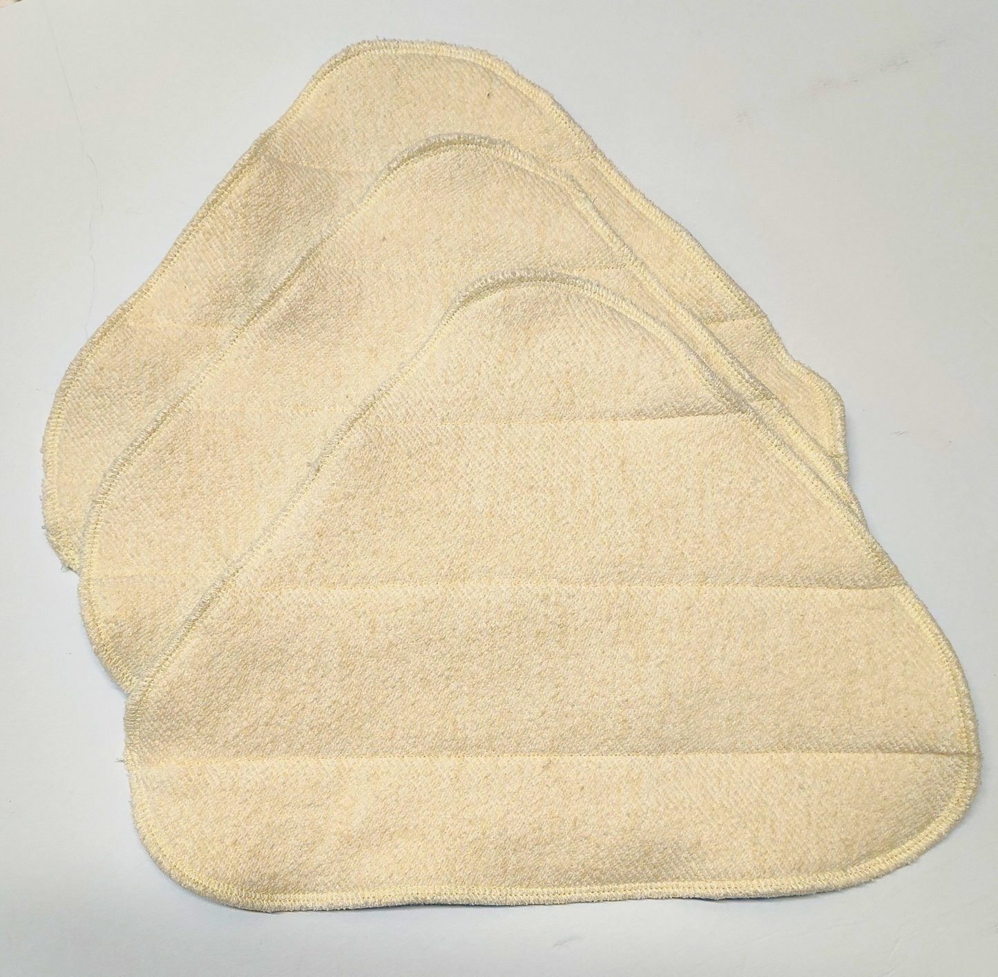 Hemp mop heads, set of three