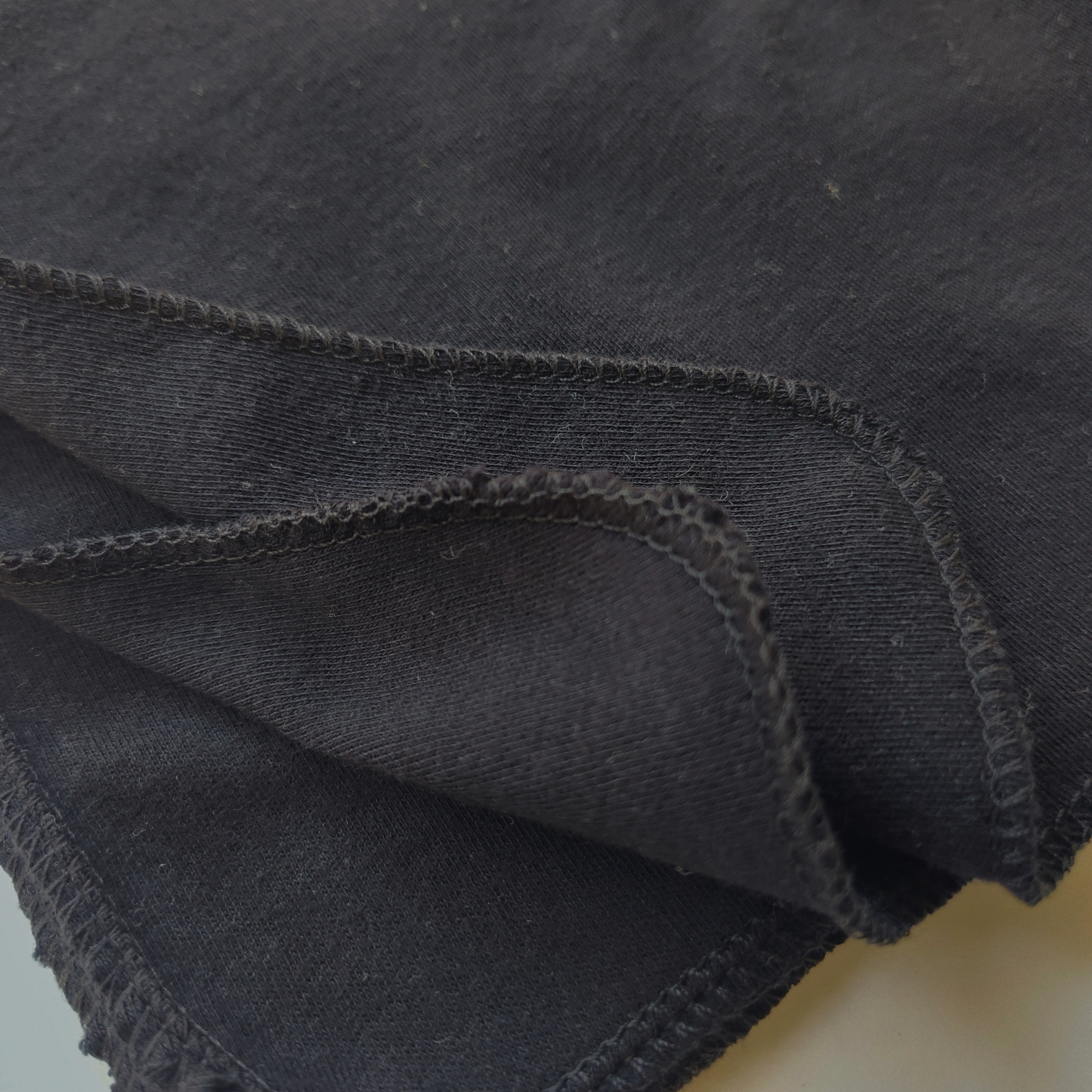 Organic Cotton Hankies, Black, Single Ply