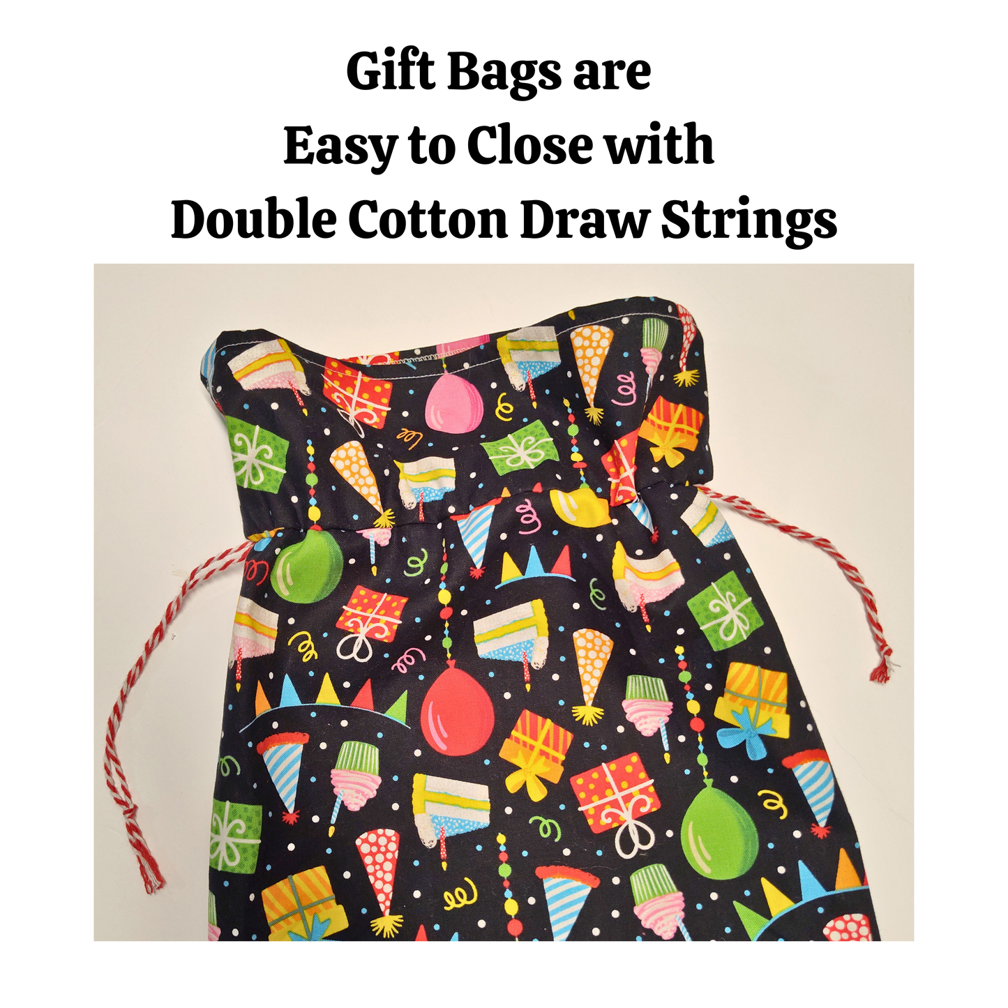 Cotton Gift Bag - Birthday Party