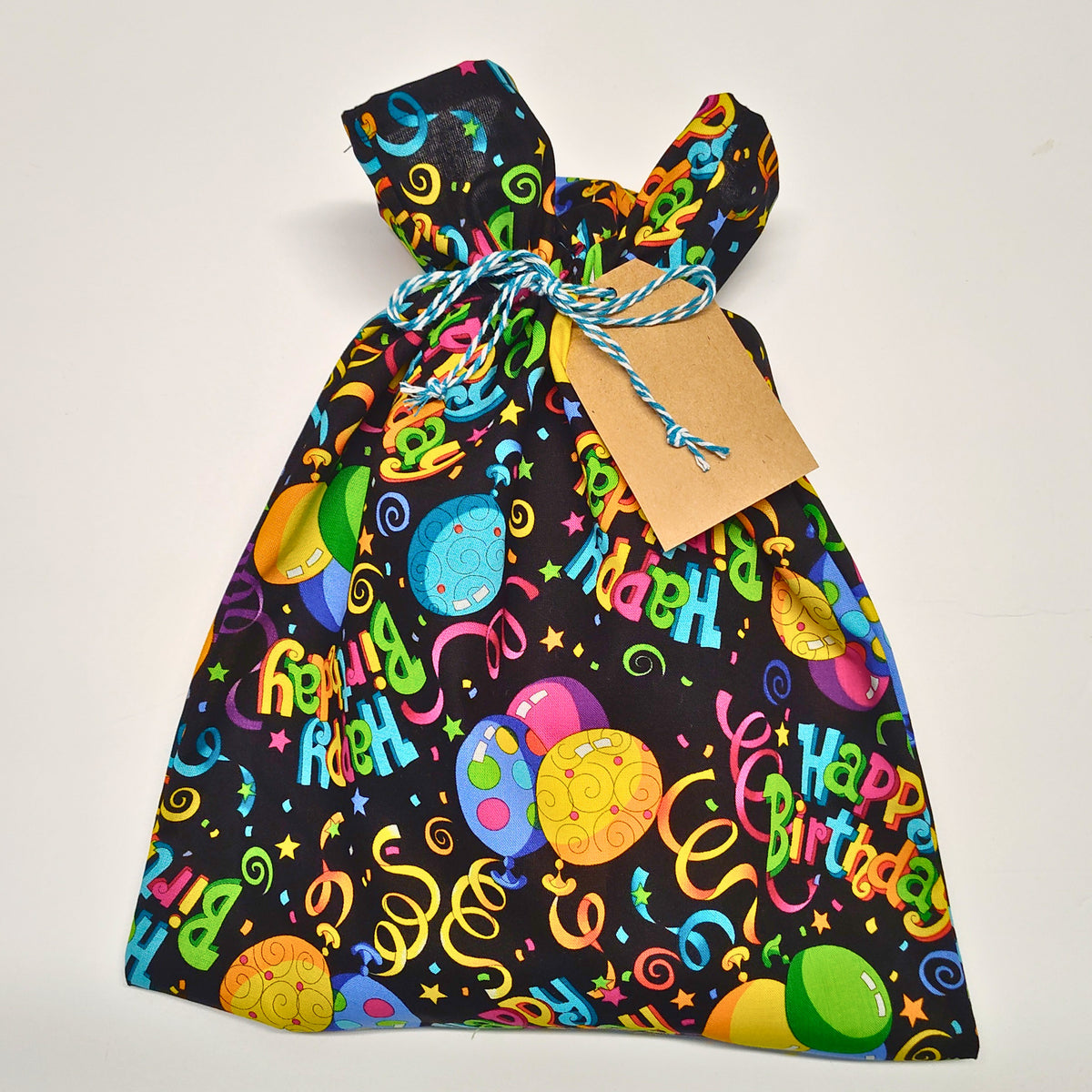 Cotton Gift Bag - Happy BIrthday