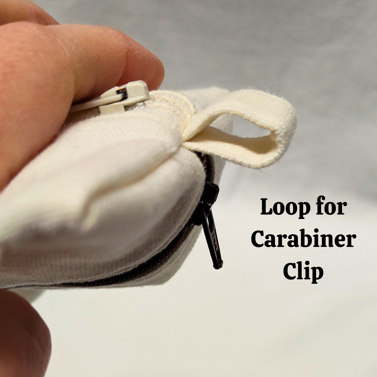 Lavender and Hemp Travel Hanky Pouch with Optional Hankies