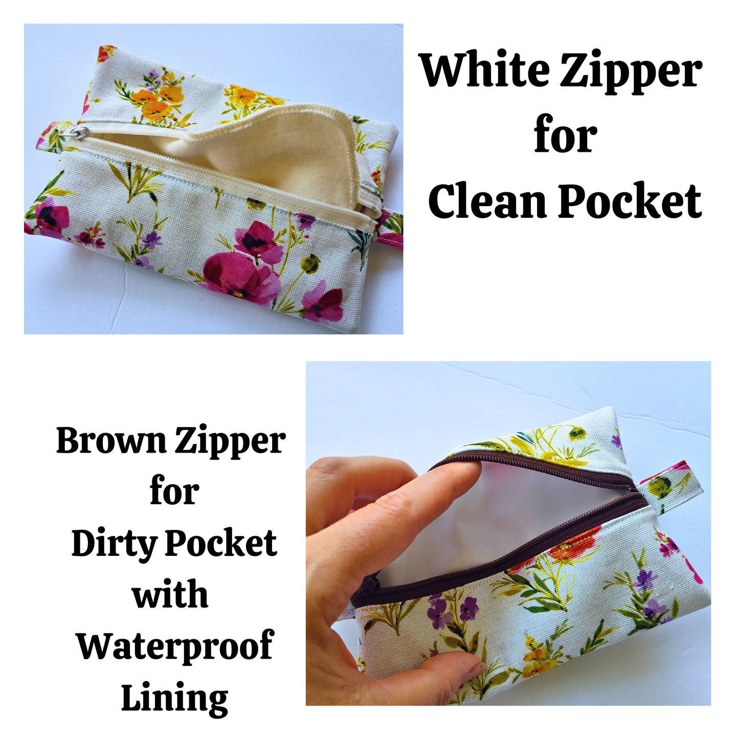 Travel Hanky Pouch - Wildflowers